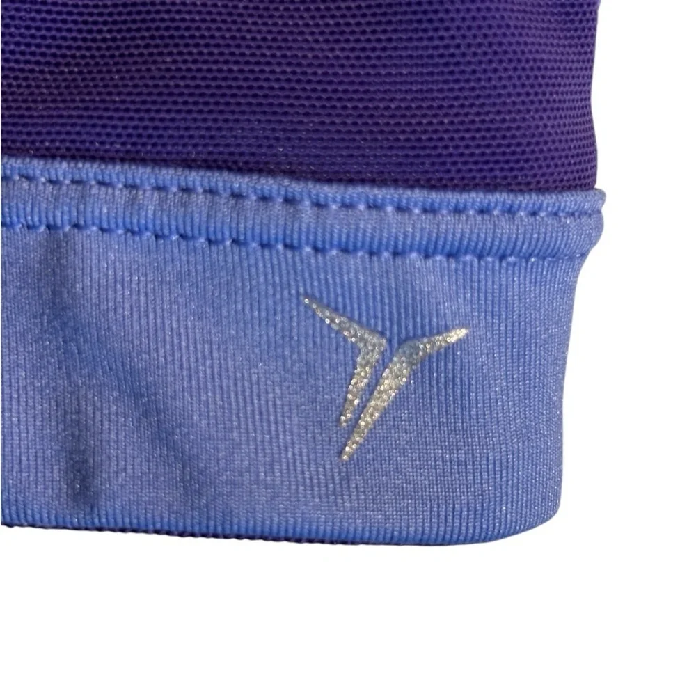 Old Navy Women's Purple/Blue Sports Bra Racerback size 34D